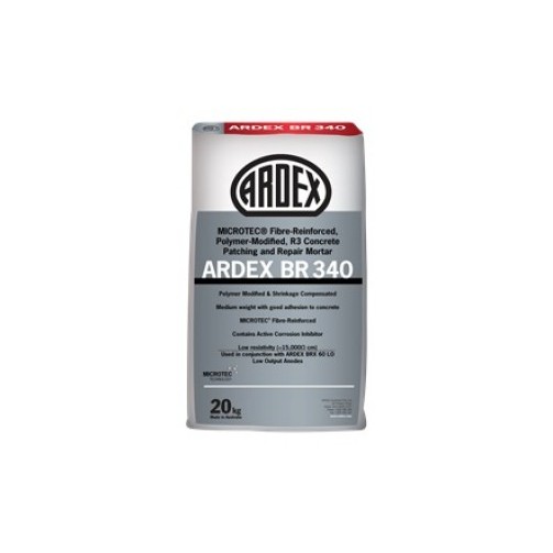 ARDEX BR 340 - MICROTEC Fibre-Reinforced Patching Mortar - 20KG