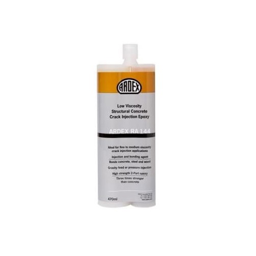 ARDEX RA 144 - Low Viscosity Structural Concrete Crack Injection Epoxy - 470ml