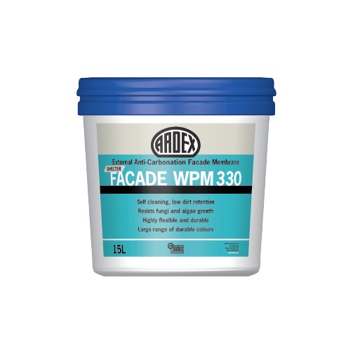 ARDEX WPM 330 External Anti-Carbonation Façade Membrane - 15KG