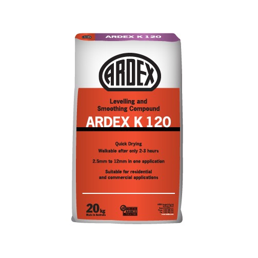 Ardex K120 Levelling & Smoothing Compound - 20KG