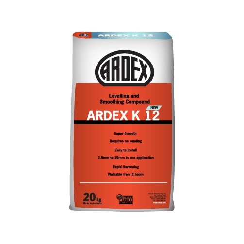 Ardex K12 Levelling & Smoothing Compound - 20KG