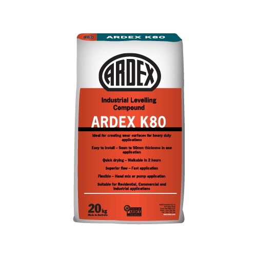 Ardex K80 Industrial Levelling Compound - 20KG