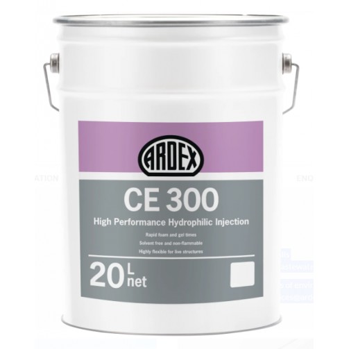 ARDEX CE 300 PU Hydrophilic Injection Resin - 20L